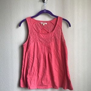 STITCH FIX 💙 Eyelet Tank Top